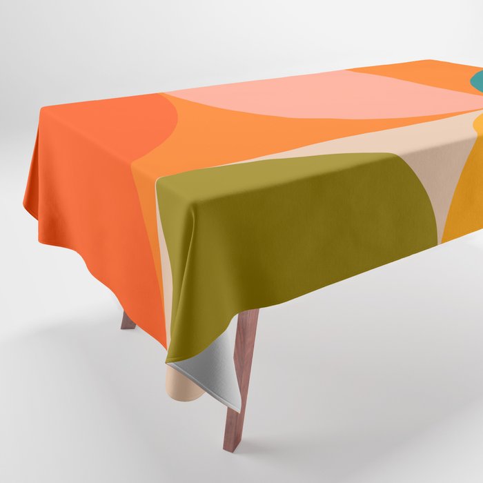 Bauhaus, geometric abstraction 3 Tablecloth Gallery Image 1