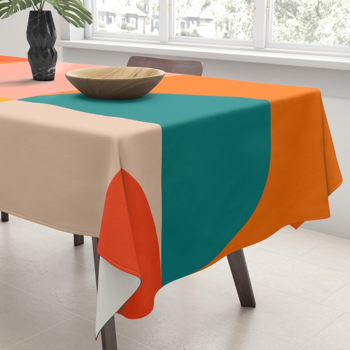 Bauhaus, geometric abstraction 3 Tablecloth Gallery Image 3