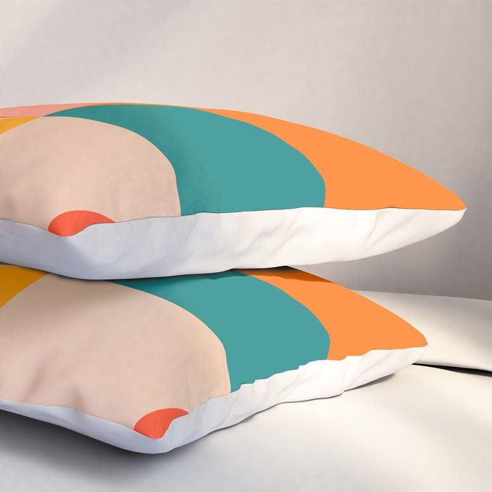 Bauhaus, geometric abstraction 3 Pillow Sham Gallery Image 3