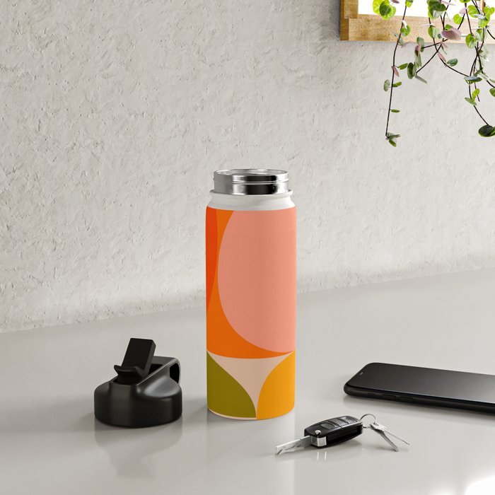 Bauhaus, geometric abstraction 3 Water Bottle Gallery Image 4