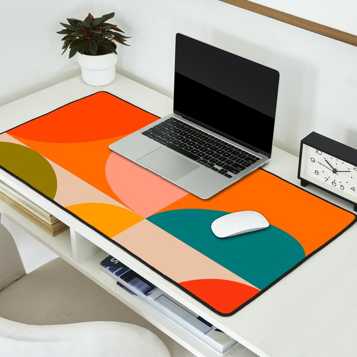 Bauhaus, geometric abstraction 3 Desk Mat Gallery Image 2