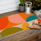 Bauhaus, geometric abstraction 3 Outdoor Rug Gallery Image 2