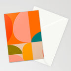 Bauhaus, geometric abstraction 3 Stationery Card Gallery Image 2