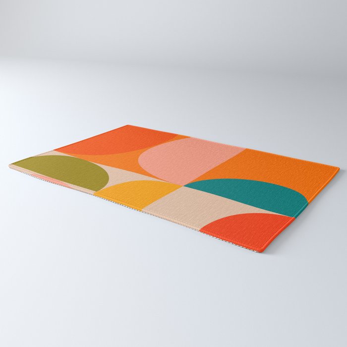 Bauhaus, geometric abstraction 3 Rug Gallery Image 3