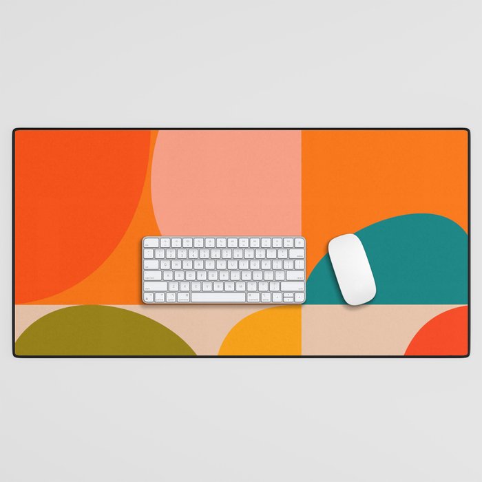 Bauhaus, geometric abstraction 3 Desk Mat Gallery Image 1