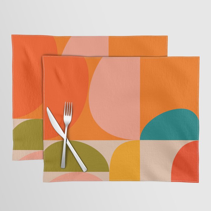 Bauhaus, geometric abstraction 3 Placemat Gallery Image 1