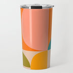 Bauhaus, geometric abstraction 3 Travel Mug Gallery Image 1