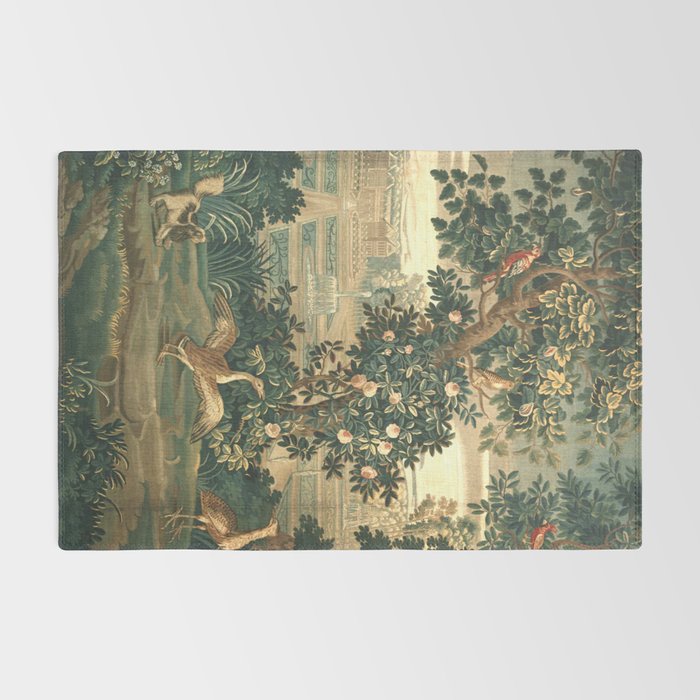 The Widow Guillaume Werniers Verdure Château & Garden Tapestry Rug Gallery Image 2