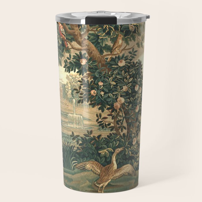 The Widow Guillaume Werniers Verdure Château & Garden Tapestry Travel Mug Gallery Image 1