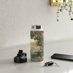 The Widow Guillaume Werniers Verdure Château & Garden Tapestry Water Bottle Gallery Image 4
