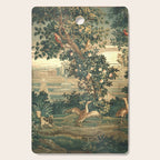 The Widow Guillaume Werniers Verdure Château & Garden Tapestry Cutting Board Gallery Image 1