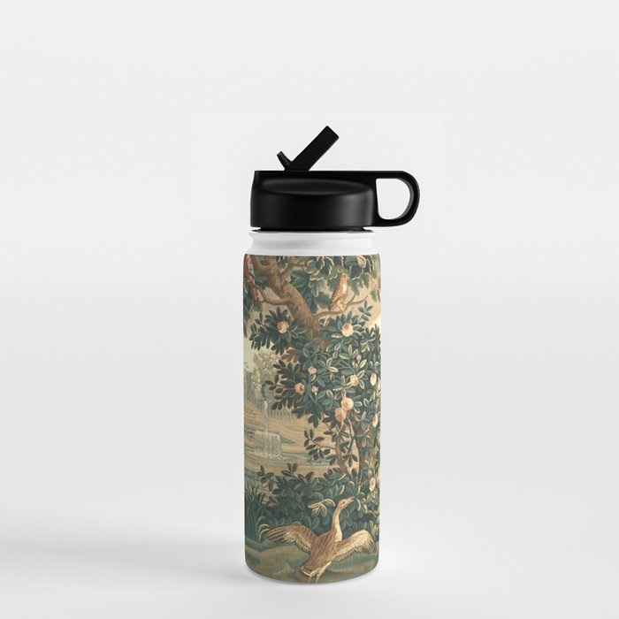 The Widow Guillaume Werniers Verdure Château & Garden Tapestry Water Bottle Gallery Image 1