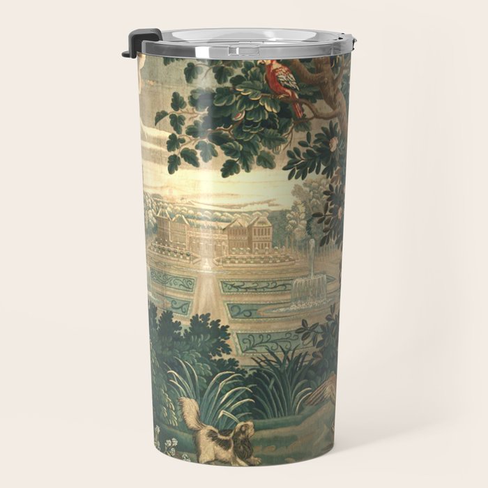 The Widow Guillaume Werniers Verdure Château & Garden Tapestry Travel Mug Gallery Image 3