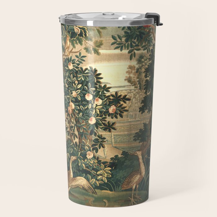 The Widow Guillaume Werniers Verdure Château & Garden Tapestry Travel Mug Gallery Image 2