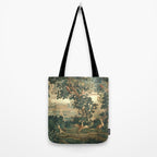 The Widow Guillaume Werniers Verdure Château & Garden Tapestry Tote Bag Gallery Image 2