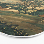 The Widow Guillaume Werniers Verdure Château & Garden Tapestry Bath Mat Gallery Image 3
