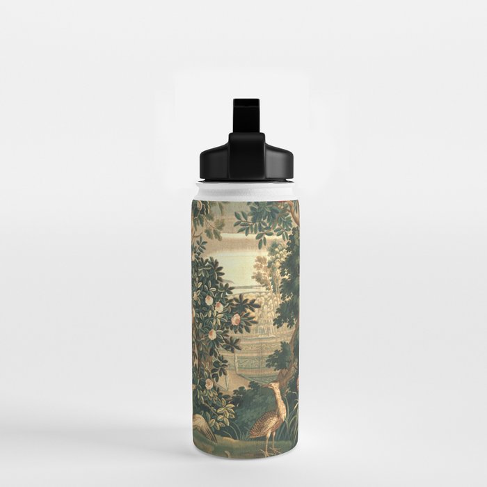 The Widow Guillaume Werniers Verdure Château & Garden Tapestry Water Bottle Gallery Image 2