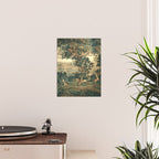 The Widow Guillaume Werniers Verdure Château & Garden Tapestry Poster Gallery Image 2
