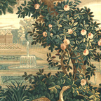 The Widow Guillaume Werniers Verdure Château & Garden Tapestry Coffee Mug Gallery Image 2