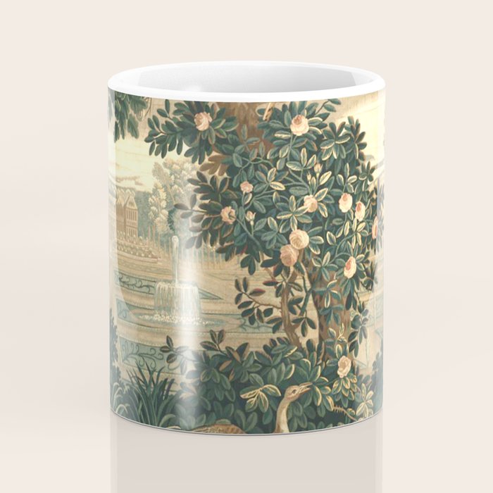 The Widow Guillaume Werniers Verdure Château & Garden Tapestry Coffee Mug Gallery Image 4