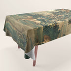 The Widow Guillaume Werniers Verdure Château & Garden Tapestry Tablecloth Gallery Image 1