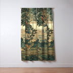 The Widow Guillaume Werniers Verdure Château & Garden Tapestry Window Curtain Gallery Image 3