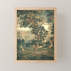 The Widow Guillaume Werniers Verdure Château & Garden Tapestry Mini Art Print Gallery Image 1