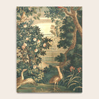 The Widow Guillaume Werniers Verdure Château & Garden Tapestry Notebook Gallery Image 4