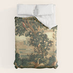 The Widow Guillaume Werniers Verdure Château & Garden Tapestry Duvet Cover Gallery Image 6