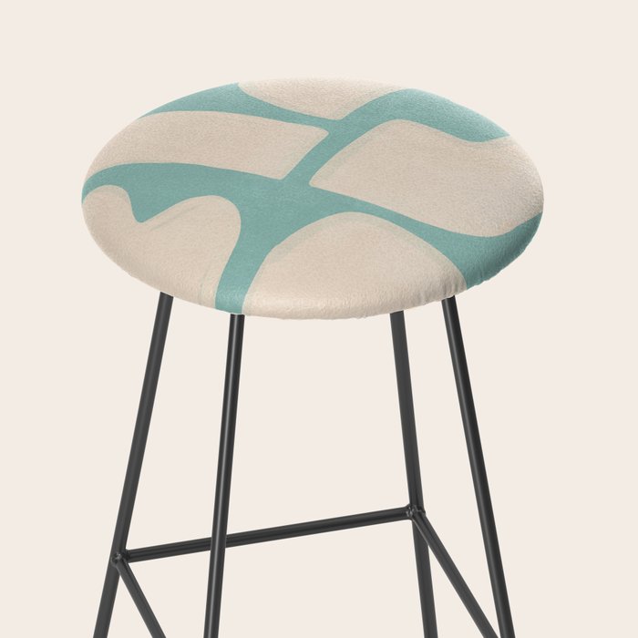 Minimal Abstract Composition 14 Stool Gallery Image 2