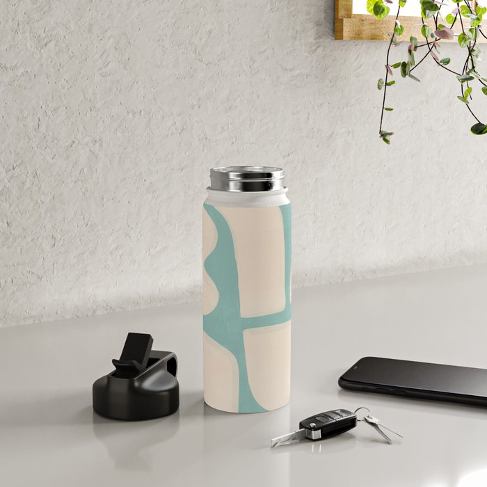 Minimal Abstract Composition 14 Water Bottle Gallery Image 4