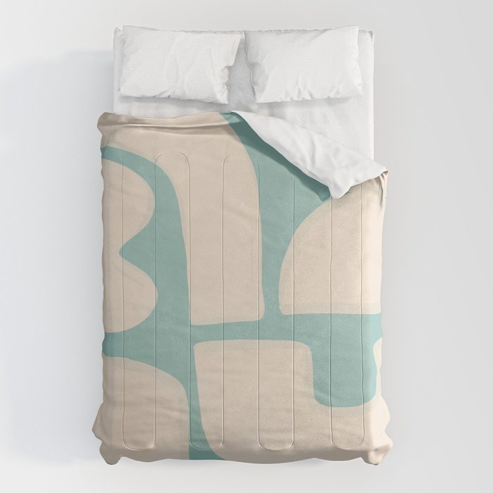 Minimal Abstract Composition 14 Comforter Gallery Image 6