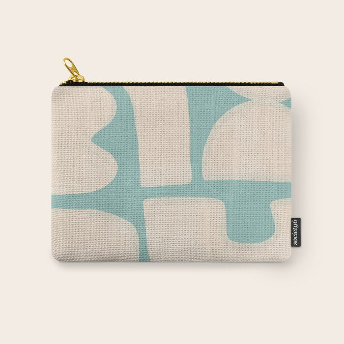 Minimal Abstract Composition 14 Carry All Pouch Gallery Image 1