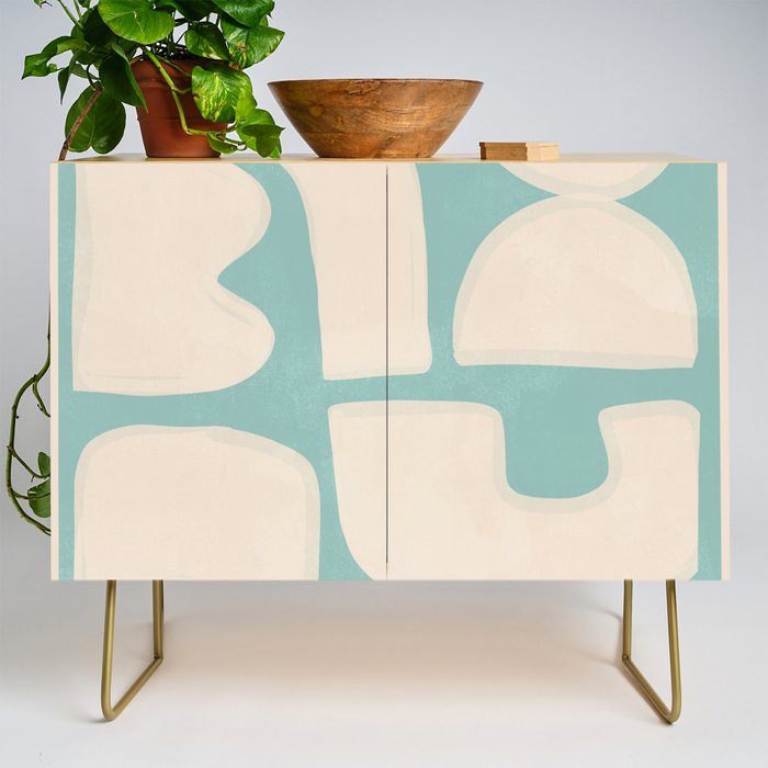Minimal Abstract Composition 14 Credenza Gallery Image 1