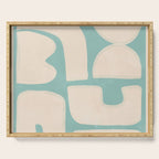 Minimal Abstract Composition 14 Serving Tray Gallery Image 1