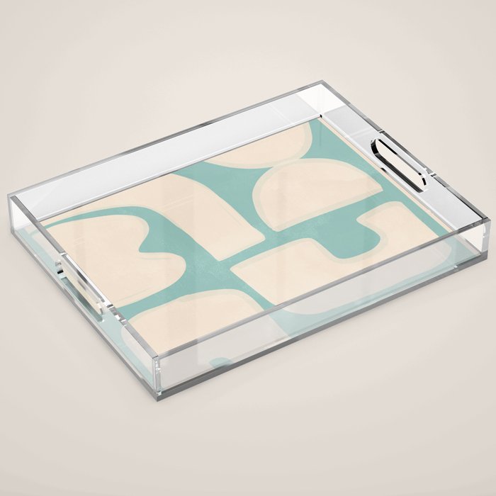 Minimal Abstract Composition 14 Acrylic Tray Gallery Image 1