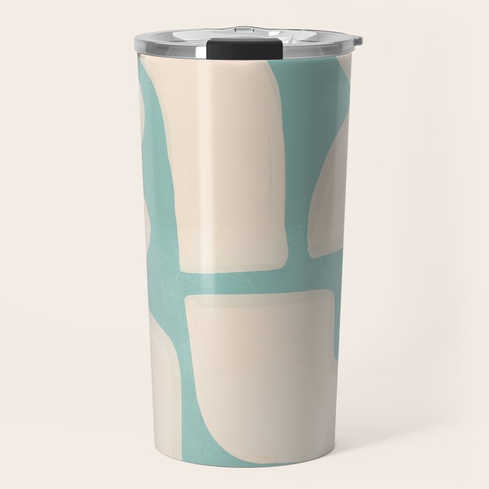 Minimal Abstract Composition 14 Travel Mug Gallery Image 1