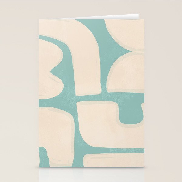 Minimal Abstract Composition 14 Stationery Card Gallery Image 1