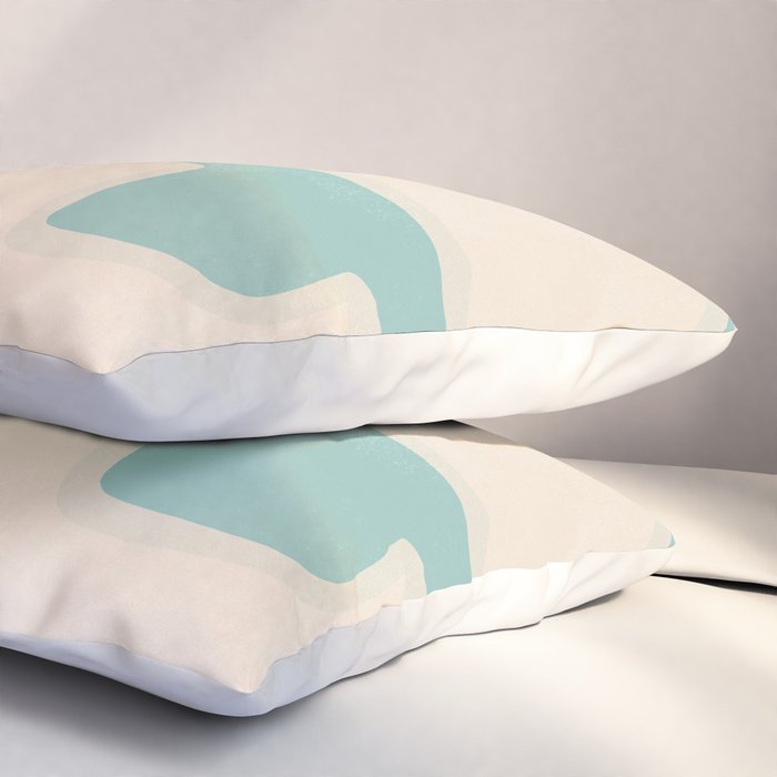 Minimal Abstract Composition 14 Pillow Sham Gallery Image 3