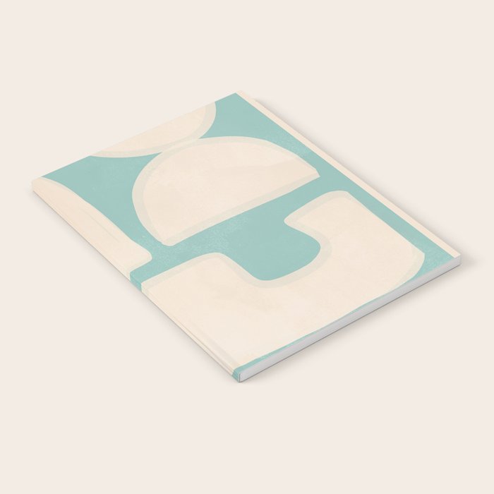 Minimal Abstract Composition 14 Notebook Gallery Image 2