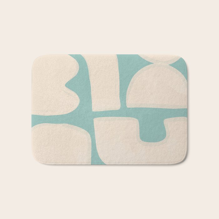 Minimal Abstract Composition 14 Bath Mat Gallery Image 1