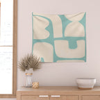 Minimal Abstract Composition 14 Wall Tapestry Gallery Image 2