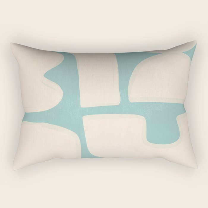 Minimal Abstract Composition 14 Rectangular Pillow Gallery Image 2