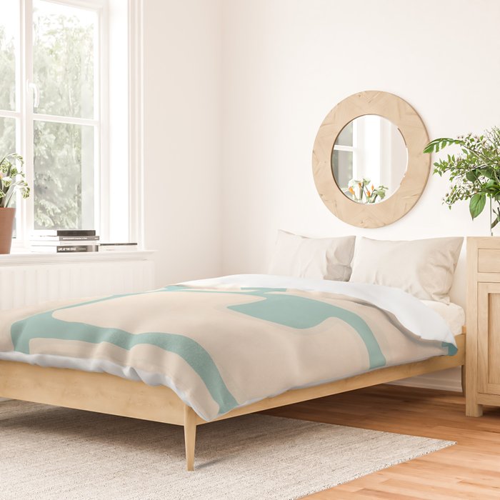 Minimal Abstract Composition 14 Duvet Cover Gallery Image 2