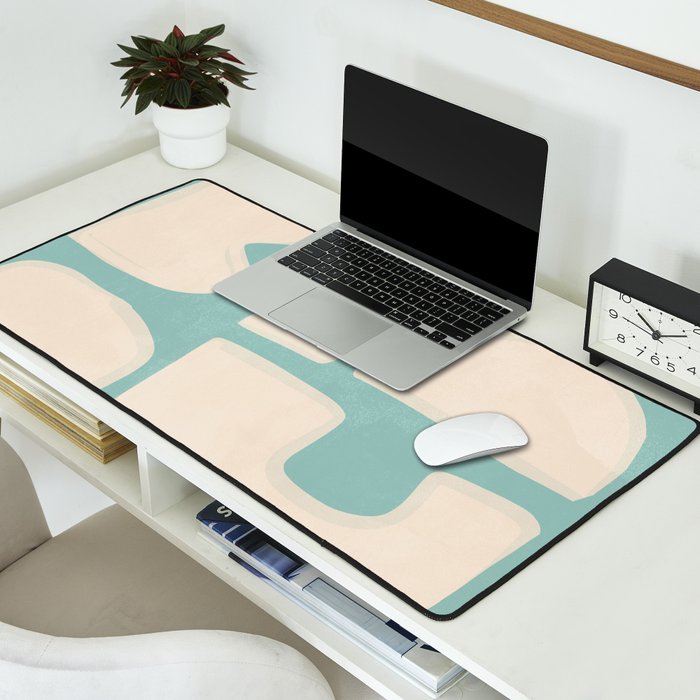 Minimal Abstract Composition 14 Desk Mat Gallery Image 2