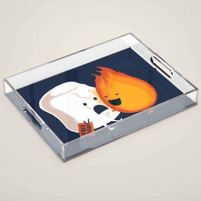 Friendly Fire Acrylic Tray Gallery Image 1