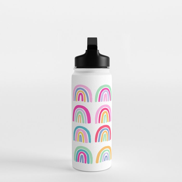 Colorful Rainbows Water Bottle Gallery Image 3