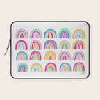 Colorful Rainbows Laptop Sleeve Gallery Image 1