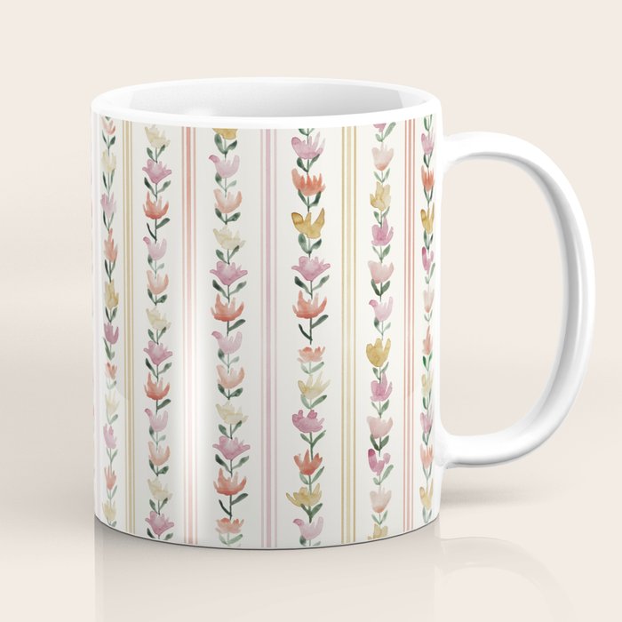 Tulip Stripes Coffee Mug Gallery Image 1