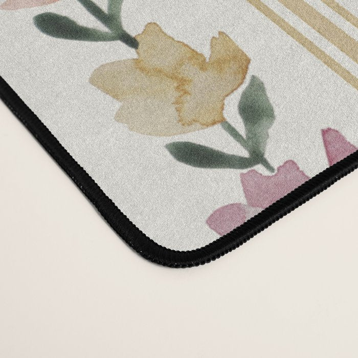 Tulip Stripes Desk Mat Gallery Image 4
